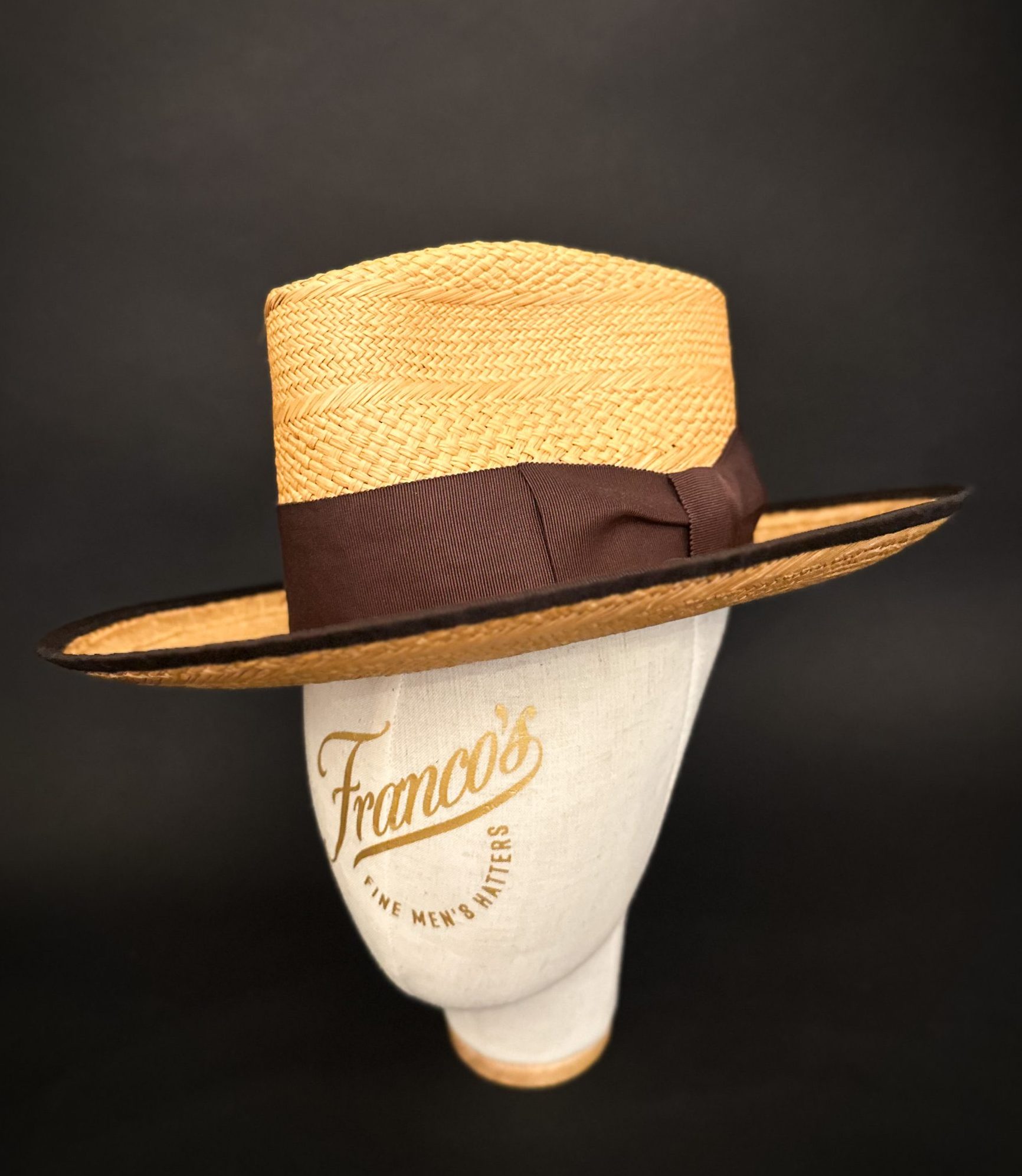 The Marialva. Franco’s mens hats. Custom made fedoras